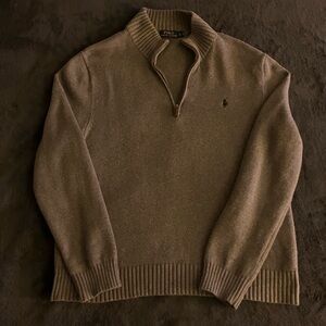 Polo Ralph Lauren Quarter Zip Knit Sweater